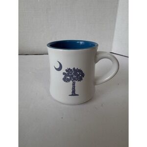 Sino Singware South‎ Carolina Palmetto Tree And Crescent Moon Mug Thick Ceramic